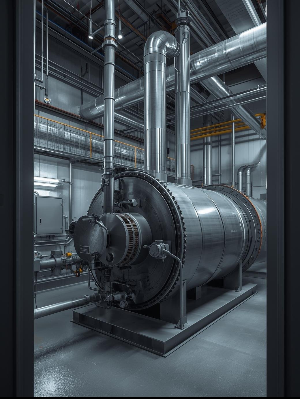 Ankara'da endüstriyel merkezi sistem ısıtma kazanı servisi